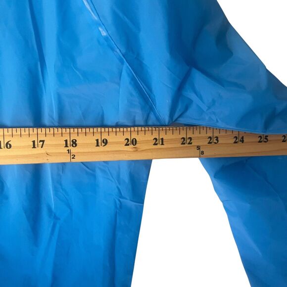 Coleman Youth Boys Size L/XL Blue Rain Waterproof Button Up Jacket - Picture 8 of 9